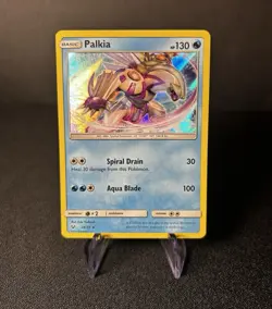 Pokemon TCG Palkia 24/73 Sun & Moon 2017 Holo Rare English (NM) - Image 1