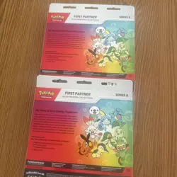 2x Pokemon: First Partner Illustration Collection Series 2 Brand New Sealed - Image 2