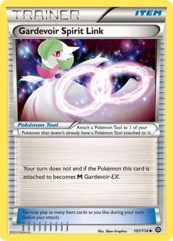 Pokemon Gardevoir Spirit Link [XY - Steam Siege - 101/114] NM Uncommon - Image 1