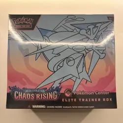 Pokemon Center Pokemon TCG Mega Evolution—Chaos Rising Elite Trainer Box ETB - Image 1