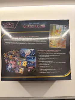 Pokemon Center Pokemon TCG Mega Evolution—Chaos Rising Elite Trainer Box ETB - Image 2