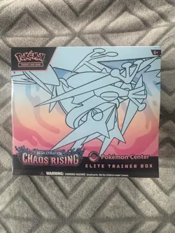 Pokemon Center Chaos Rising Elite Trainer Box SEALED PC ETB - Image 1
