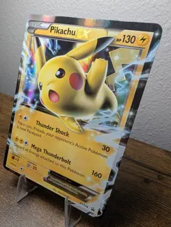 Pikachu EX XY174 Promo Holo MP 2016 Unlimited Pokemon TCG - Image 3