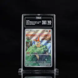 2025 Pokemon SV Unova Collection #208 Victini Black Star Promo TAG 10 (960) - Image 1