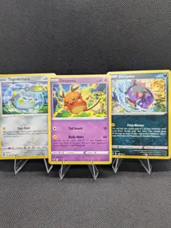 Pokemon Connecting Art Lot x3- Togedemaru, Dedenne, Morpeko Silver Tempest NM - Image 1