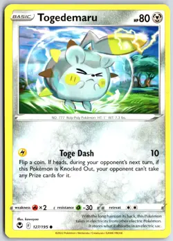 Pokemon Connecting Art Lot x3- Togedemaru, Dedenne, Morpeko Silver Tempest NM - Image 2