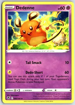 Pokemon Connecting Art Lot x3- Togedemaru, Dedenne, Morpeko Silver Tempest NM - Image 4