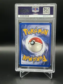 1999 Pokemon Base Set Mewtwo 10/102 Rare Holo PSA 9 Mint - Image 2