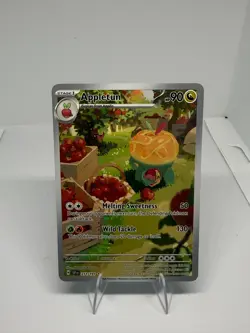 Appletun 211/191 SSP Illustration Rare Pokemon Holo NM/M 2024 - Image 1