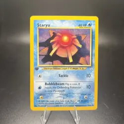 Pokemon Staryu 56/64 - 1st Edition Neo Revelation - NM WotC 2001 Vintage -j - Image 1