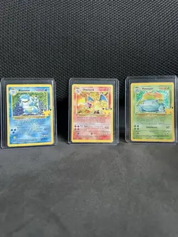 Pokemon Celebrations Holo Rare Charizard Blastoise Venusaur 25th Anniversary - Image 1