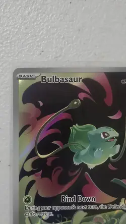 Pokemon Card Bulbasaur 133/132 Mega Evolution Stamped Promo - Image 2