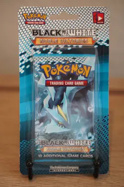 2011 Pokemon Black & White Noble Victories Blister Booster Pack Kyurem Art - Image 1