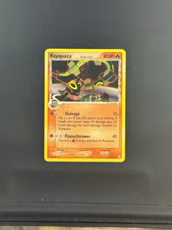 Pokemon TCG Rayquaza 26/110 Delta Species Holon Phantoms Non Holo Rare LP - Image 1