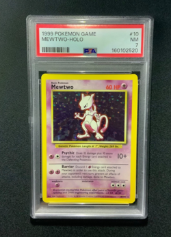 Pokemon TCG Mewtwo Base Set 10/102 Holo 1999-2000 Wizards Base Set Copyright... - Image 3