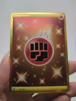 Fighting Energy 233/198 Secret Rare Chilling Reign Pokemon Near Mint - Image 1