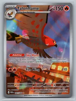 Talonflame 091/088 Holo Illustration Rare Perfect Order Pokemon Near Mint - Image 1