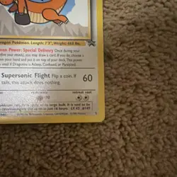 Wizards of the Coast Dragonite Wotc Promo #5 English Stage 2 Holo 90 HP 1999 - Image 5