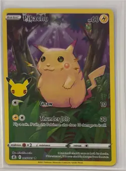 Pokemon TCG : Pikachu 005/025 Celebrations Holo - Image 1