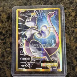 Pokemon Mewtwo EX 103/108 XY Evolutions Ultra Rare Full Art Holo - Image 1