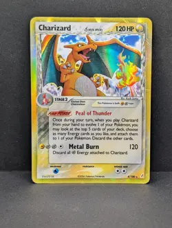 Charizard Delta Species 4/100 Crystal Guardians Holo Rare Pokemon TCG HP - Image 1