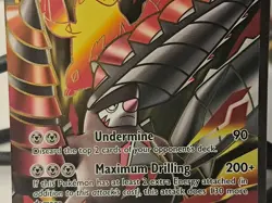 Pokemon TCG Mega Excadrill ex 103/084 Pitch Black Ultra Rare Holo - Image 3