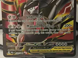 Pokemon TCG Mega Excadrill ex 103/084 Pitch Black Ultra Rare Holo - Image 4