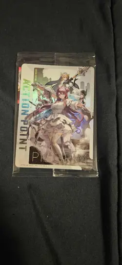 Union Arena - Goddess of Victory: Nikke Pilgrim Action Point Promo Card (New) - Image 1