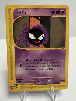 Pokemon TCG - Gastly Expedition Base Set 109/165 Common - Image 1