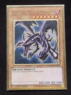 Red-Eyes Black Dragon MAGO-EN003 Maximum Gold Yu-Gi-Oh 1st Edition NM - Image 1
