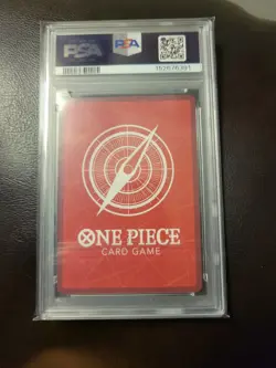 Shanks OP09-001 PSA Magazine Promo PSA 10 Leader Alternate Art One Piece 2025 - Image 2