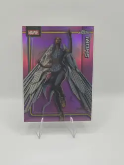 Topps 2025 Topps Chrome Marvel Shuri #154 Pink Refractor #1/250 - Image 1