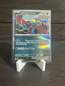 Pokemon TCG Roaring Moon Holo Rare Card 109/162SV05: Temporal Forces - Image 1