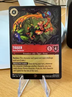 Disney Lorcana Attack of the Vine English Booster Box small slice Tigger Promo - Image 5