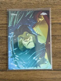 2026 Topps Chrome Disney Simba and Mufasa Reflections Insert Case Hit SP R-2 - Image 1