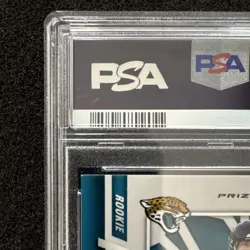 Panini 2021 Mosaic Trevor Lawrence RA-1 Rookie Autograph Black Gold 2/8 PSA 9/10 - Image 5