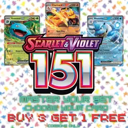 Pokemon Scarlet & Violet 151: Choose Your Card! Master Set -Common, Uncommons On - Image 1