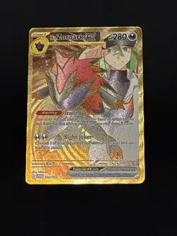 Pokemon N's Zoroark EX Sv09: Journey Together (JTG) Card 189/159 NM - Image 2