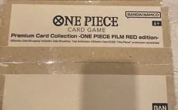 One Piece PREMIUM CARD Collection- Film Red English edition - 1 SEALED BOX - Image 1