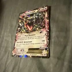 Pokemon TCG Rayquaza EX XY69 Black Star Promo Holo Card 2015 MP/LP Condition - Image 3