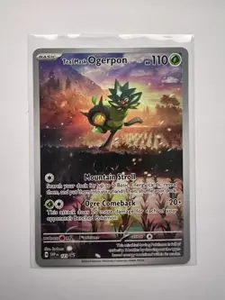 Teal Mask Ogerpon 123 Sv: Scarlet & Violet Promo Cards Holo - Image 1