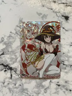 Megumin KonoSuba Goddess Story DMG K1-ZR Anime Girl Waifu Card Bikini Cute - Image 1