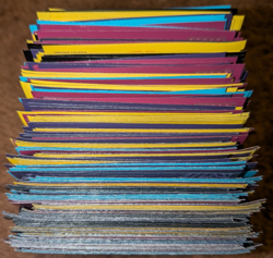 Pokemon TCG Official Card Sleeves Bulk Lot Mixed ETB Mewtwo Ho-Oh Solgaleo Worn - Image 4