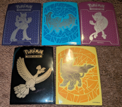 Pokemon TCG Official Card Sleeves Bulk Lot Mixed ETB Mewtwo Ho-Oh Solgaleo Worn - Image 5