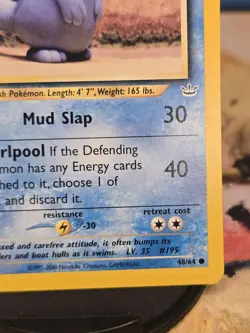 Neo Revelation Quagsire #48/64 Pokemon TCG Single Card - Image 4