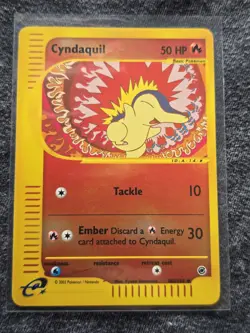 Cyndaquil Reverse Holo VLP 105/165 - Expedition Set - Nintendo Pokemon Card 🔥 - Image 1