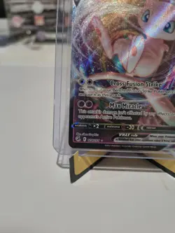 Pokemon Card Mew VMAX 114/264 Fusion Strike Holo Full Art English 2021 - Image 5