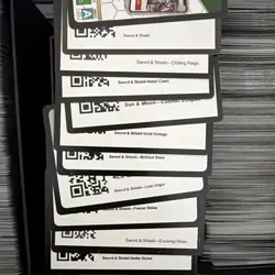 Bulk Lot Pokemon TCG 3500+ Online Code Cards - Various Sets Unused Codes - Image 2