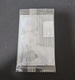 Neon Genesis Evangelion Rei Ayanami Wafer Card SP 01 Unopened Foil - Image 2