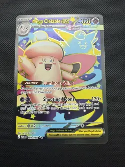 Mega Clefable ex 103/088 Perfect Order NM Full Art Ultra Rare Pack Fresh - Image 1